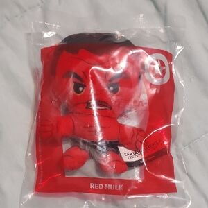 McDonald's Red Hulk Toy